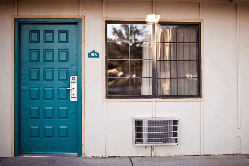 window type air conditioning unit